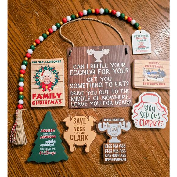 15-PC National Lampoon’s Christmas Vacation Decorating Set – Funny Holiday Decor - Picture 6 of 9